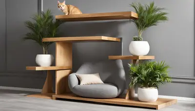 modern cat tree