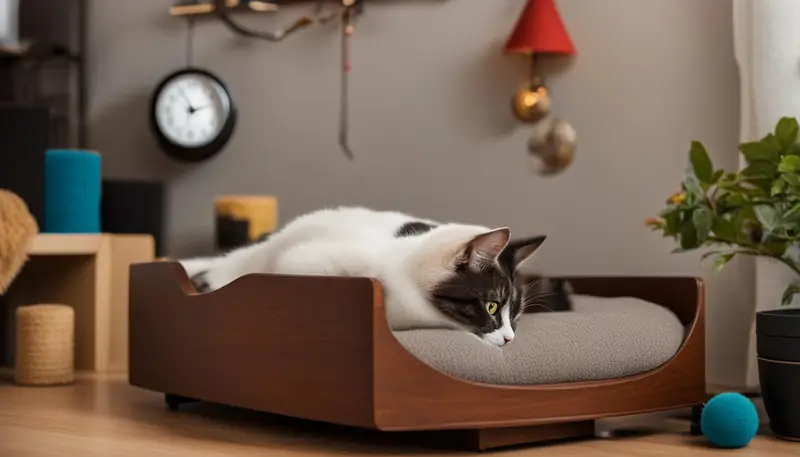 how to stop cat from waking me up at night