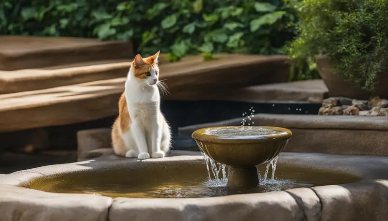 cat water fountain