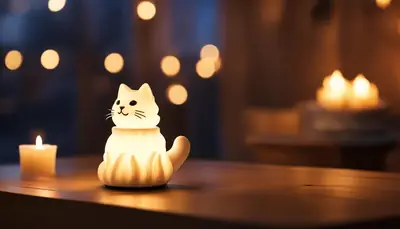 cat shaped wax warmer