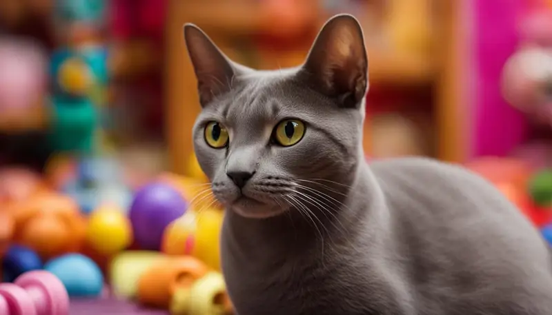 cat with bald head