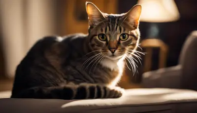 cat with bell