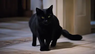 cat hissing