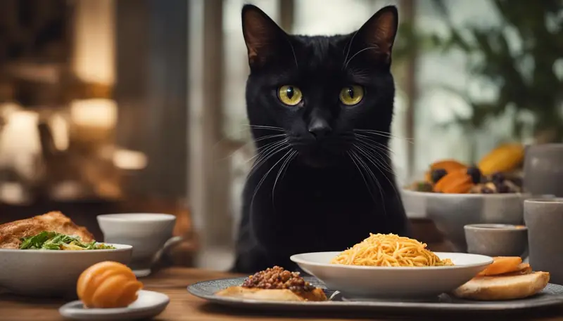 cat eat mealtime monitor