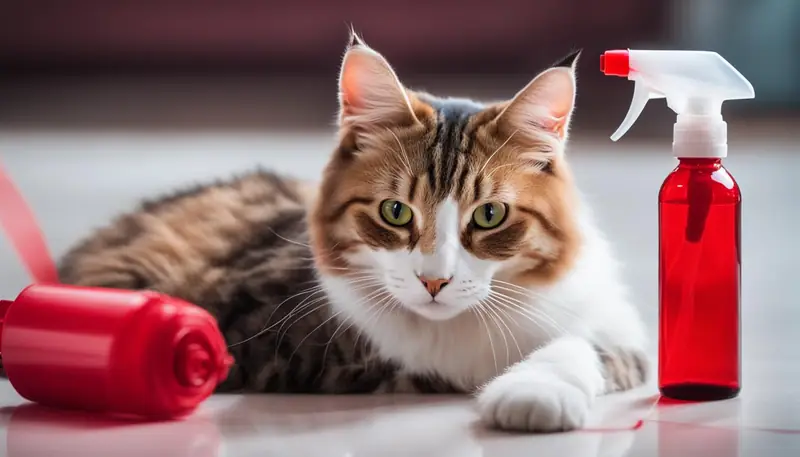 stop cat spraying