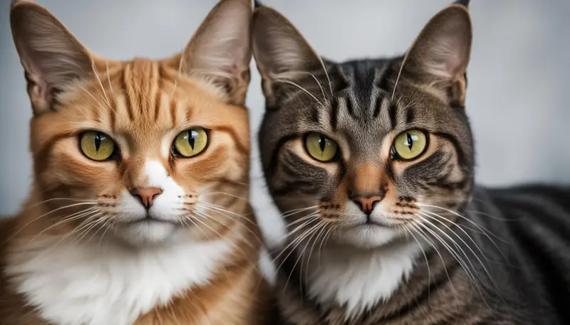 cats with misaligned eyes