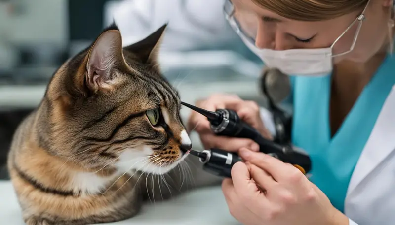 diagnosing strabismus in cats