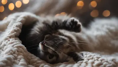 cat humping while kneading
