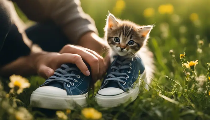 finding kittens outdoors