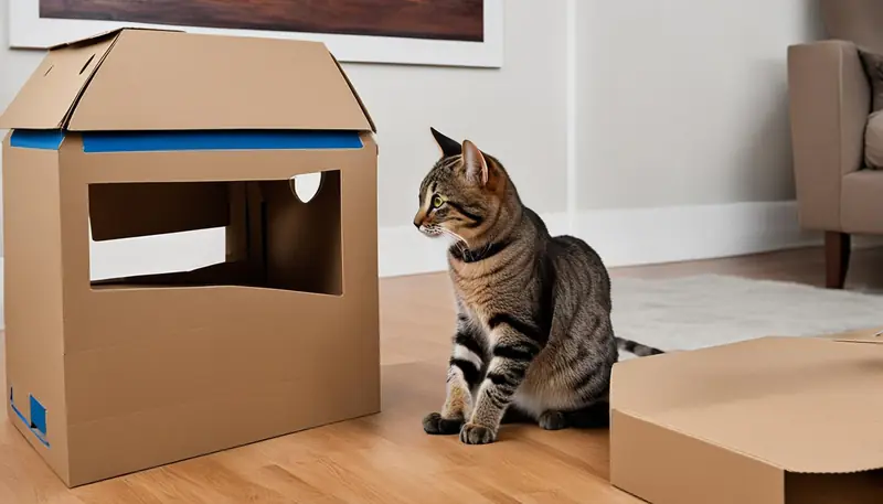 cardboard magnet slow feeder