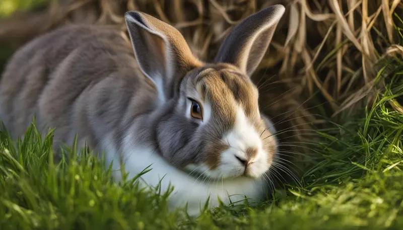 Rabbits sleep with eyes open