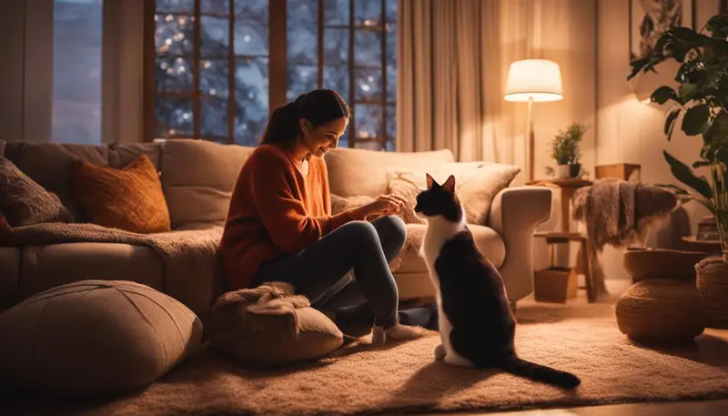 Maintaining Bond with Cat
