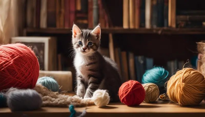 Playful cat