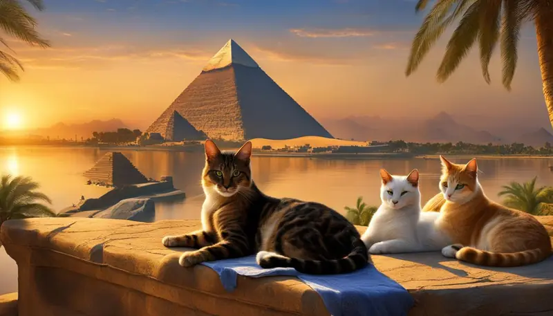 cats in ancient Egypt