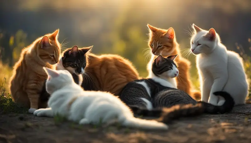 helping grieving cats