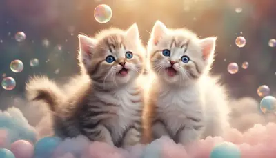 burping kittens