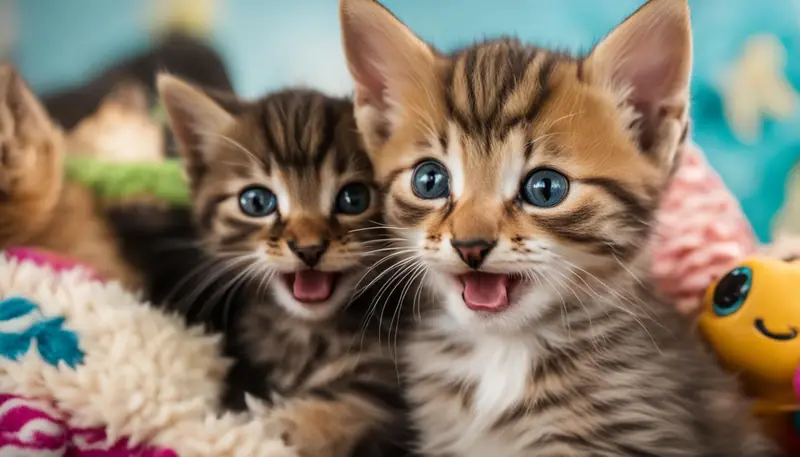 burping kittens