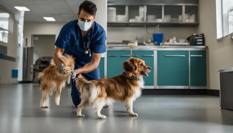 emergency vet for dog swallowing plastic