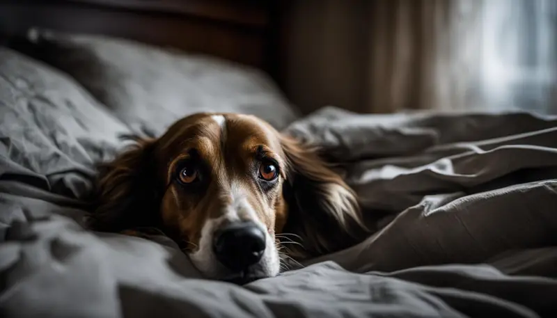 diagnosing anxiety at night in senior dogs