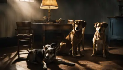 dogs afraid of being alone in the dark