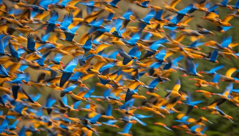 bird flight