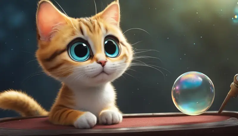 appreciating silly feline antics