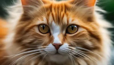 fleas on cat's face