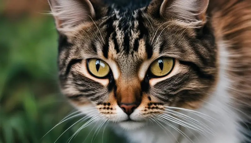 fleas on cats face