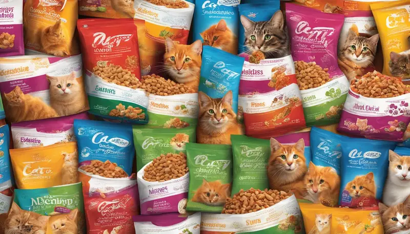 cat food packaging