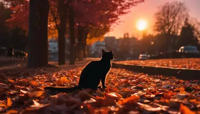bonding with a stray cat