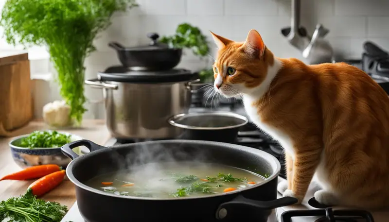 homemade cat broth