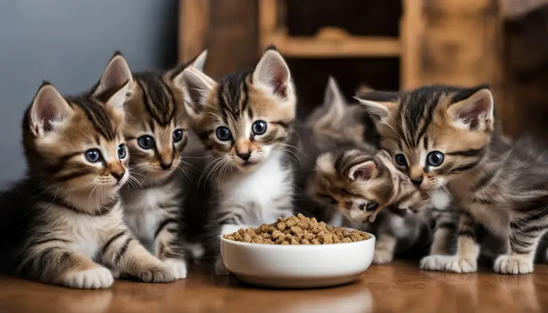 how long do kittens stay with mom