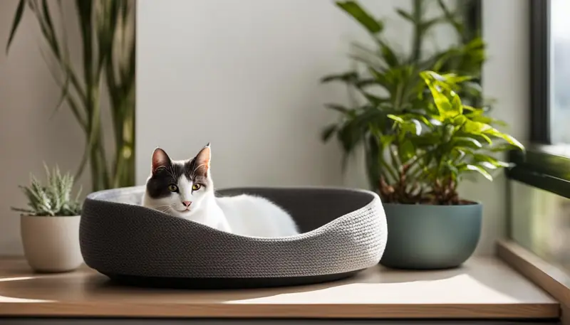 cat resting area