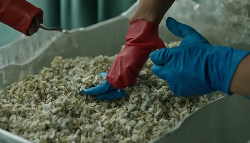 litter box cleaning