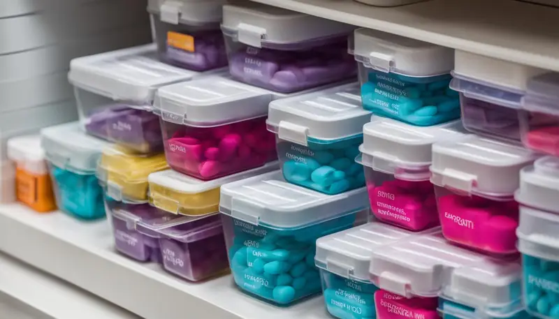 Prozac storage