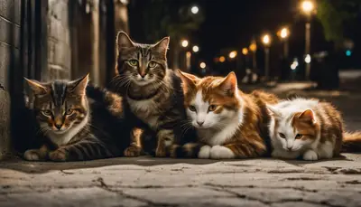 stray cats