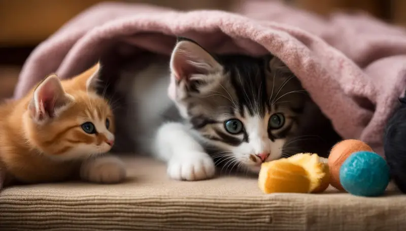 socializing a young kitten