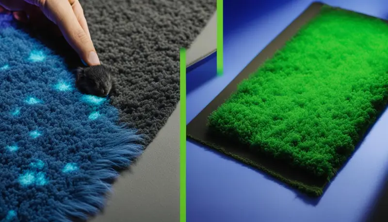 steps to identify cat urine stains on carpet