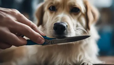 clipping dog's nails