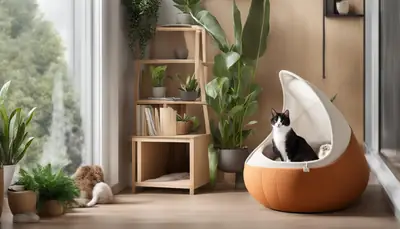separate space for cat