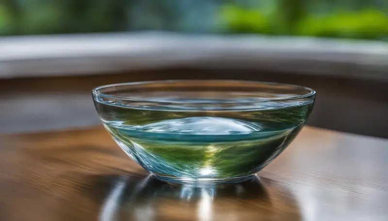 clean water bowl