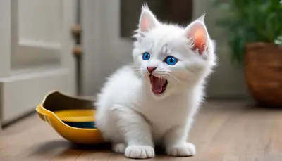 kitten meowing