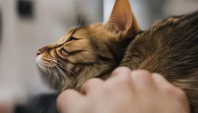Microchipped Cat