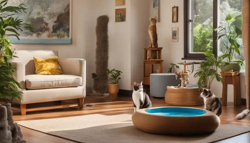 Creating a Cat-Friendly Downstairs Area