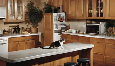 prevent cats from jumping on counters