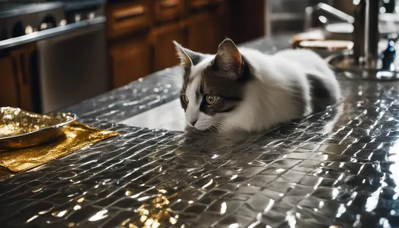 cat-proofing kitchen counters