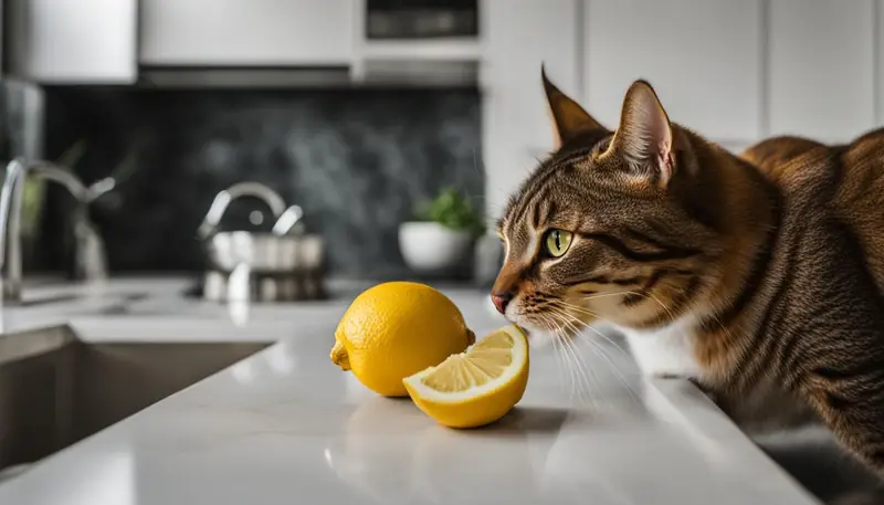 deter cats from countertops