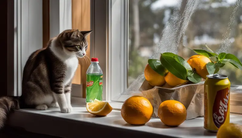 techniques to discourage cats from entering windows