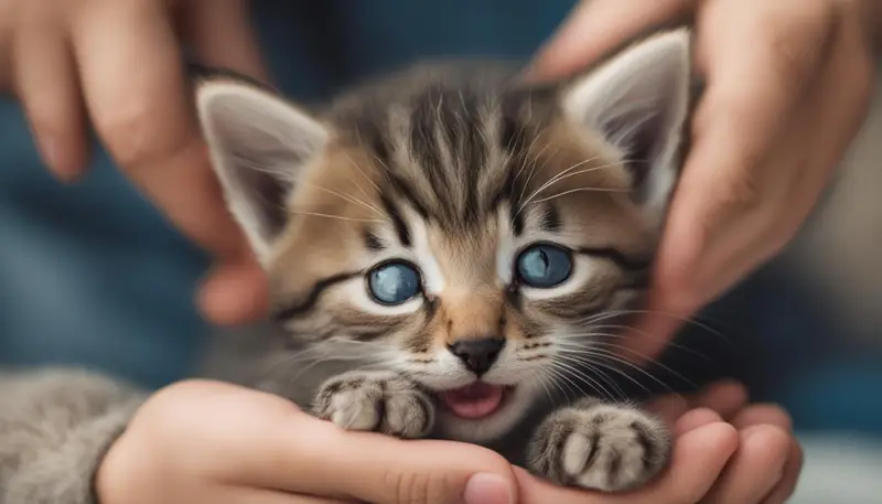 estimating the kitten's age