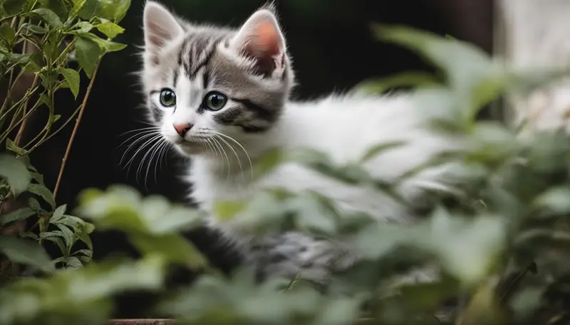 stray kitten image